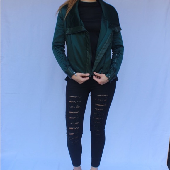 Emerald Green A.Moss Blazer - Picture 4 of 8